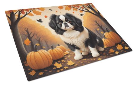Japanese Chin Fall Glass Cutting Board Large Decorative Tempered Glass Kitchen Cutting and Serving Board Large Size Chopping Board