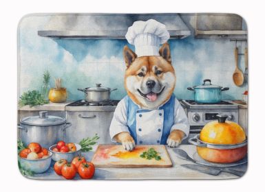 Akita The Chef Memory Foam Kitchen Mat Machine Washable Anti-Fatigue Mat Cushion Comfort Bath Mat or Kitchen Rug