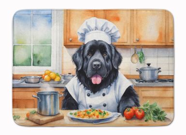 Newfoundland The Chef Memory Foam Kitchen Mat Machine Washable Anti-Fatigue Mat Cushion Comfort Bath Mat or Kitchen Rug