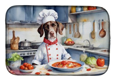 Pointer The Chef Dish Drying Mat Absorbent Dish Drying Mat Pad for Kitchen Counter Dish Drainer Mat for Countertop, 14 x 21, Multicolor