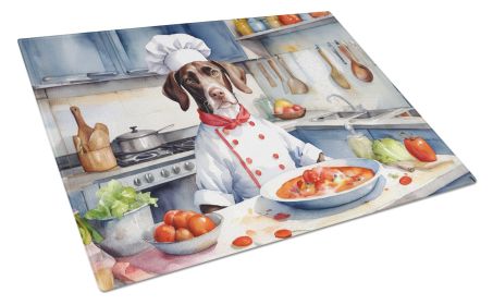 Pointer The Chef Glass Cutting Board Decorative Tempered Glass Kitchen Cutting and Serving Board Large Size Chopping Board