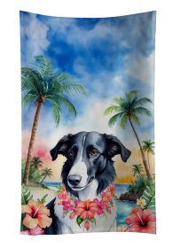 Borzoi Luau Kitchen Towel Dish Cloths Guest Hand Towel Decorative Bathroom Towel for Face,Tea, Dishcloth, Kitchen and Bath