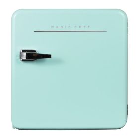 Magic Chef MCR16CHM 1.6-Cu. Ft. ENERGY-STAR Certified Retro Mini Fridge with Manual Defrost (Green)