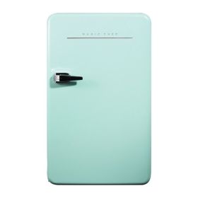 Magic Chef MCR32CHM 3.2-Cu. Ft. ENERGY-STAR Certified Retro Mini Fridge with Manual Defrost (Green)