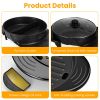 2 in 1 Electric Hot Pot with BBQ Grill Cooker 2200W Smokeless Non-Stick Korean BBQ Grill Shabu Shabu Hot Pot with Independent Temperature Control 5 Ge