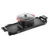 VEVOR Hot Pot with Grill, 2300W 2-in-1 Electric Smokeless Grill and Hot Pot, Removable Shabu-shabu Hotpot with Non-stick Pan, Separate Dual Temperatur