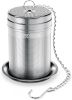Tea Infusers, Extra Fine Mesh Tea Strainers for Loose Tea, Updated Slim Threaded Lid & 304 Stainless Steel, Loose Leaf Tea Steeper for Brew Tea Spices