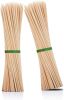 Premium 10 Inch Bamboo Wooden Skewers for Kabobs 4mm Thick Round BBQ Heavy Food Sticks 100 Counts -MSL166