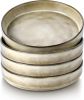 Pasta Bowls, 8.25'' Large Bowl Sets of 4, Stoneware Round Shallow Dinner Plates for Meal, Ceramic Salad Serving Plate for Cereal, Soup, Dishwasher & M