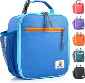 Lunch Box Kids,Premium Insulated Lunchbox for Girls Boys,Soft Mini Cooler Bag Back to School Thermal Reusable Lunch Bag for Work School Picnic (Blue)