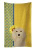 Summer Sunflowers Longhair Cream Dachshund Kitchen Towel Dish Cloths Guest Hand Towel Decorative Bathroom Towel for Face,Tea, Dishcloth