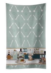 Longhair Cream Dapple Dachshund in the Kitchen Kitchen Towel Dish Cloths Guest Hand Towel Decorative Bathroom Towel for Face,Tea, Dishcloth