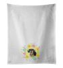 NEW Dachshund Black and Tan #4 Easter Kitchen Towel Set of 2 White Dish Towels Decorative Bathroom Hand towel for Hand, Face, Hair, Yoga, Tea
