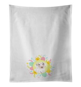 NEW Dachshund Dapple #2 Easter Kitchen Towel Set of 2 White Dish Towels Decorative Bathroom Hand towel for Hand, Face, Hair, Yoga, Tea, Dishcloth