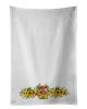 NEW Red Dachshund in Sunflowers Kitchen Towel Set of 2 White Dish Towels Decorative Bathroom Hand towel for Hand, Face, Hair, Yoga, Tea, Dishcloth