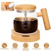 Electric Mixing Mug 400ML High Speed Mixing Cup USB Rechargeable Self String Mug with Warming Pad for Coffee Milk Protein Powder Egg