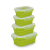 GLIDER S20 Green Bento Premium Lunch Box & Food Storage Container - Large