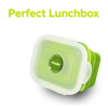 GLIDER S20 Green Bento Premium Lunch Box & Food Storage Container - Large