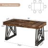 Dining table, farmhouse kitchen dining table, office desk, writing desk