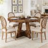 Round dining table, wooden table, kitchen dining table, dining table, coffee table