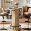 Bar table, circular small wine table, coffee table, cocktail table (table only)