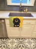 Summer Sunflowers Longhair Black and Cream Dachshund Kitchen Towel Dish Cloths Guest Hand Towel Decorative Bathroom Towel for Face,Tea, Dishcloth