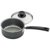 18 Piece Non-stick Cookware Set, Steel Gray