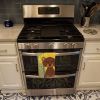 Summer Sunflowers Chocolate and Tan Dachshund Kitchen Towel Dish Cloths Guest Hand Towel Decorative Bathroom Towel for Face,Tea, Dishcloth