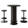 Tavern set, one bar table with two bar stools, cocktail table, bar table with chairs, coffee table and chairs