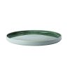 Parker Green Stoneware Stackable Dinner Plate