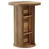 Round bar table, high top bar table, coffee table, with storage space