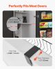VEVOR Over the Door Pantry Organizer, 9-Tier Pantry Organization and Storage, Heavy-Duty Steel Hanging Spice Rack, Adjustable Wall Seasoning Shelves