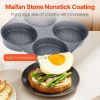 Breakfast Omelette Skillet with Lid for Pancakes/Hamburgers/Sandwiches