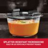 Round Leak Proof Food Storage Container, 6.97 cup