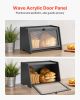 VEVOR Bread Box for Kitchen Counter, Large Capacity Bamboo Bread Storage Container, Farmhouse Wooden Breadbox Organizer for Homemade Bread, Storage Ho