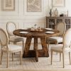 Round dining table, wooden table, kitchen dining table, dining table, coffee table