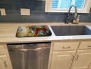 Bengal Tiger Dish Drying Mat Absorbent Dish Drying Mat Pad for Kitchen Counter Dish Drainer Mat for Countertop, 14 x 21", Multicolor