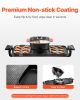VEVOR Hot Pot with Grill, 2300W 2-in-1 Electric Smokeless Grill and Hot Pot, Removable Shabu-shabu Hotpot with Non-stick Pan, Separate Dual Temperatur