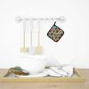Lots of Black and Tan Dachshund Pair of Pot Holders Kitchen Heat Resistant Pot Holders Sets Oven Hot Pads for Cooking Baking BBQ, 7 1/2 x 7 1/2
