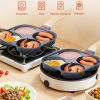 Breakfast Omelette Skillet with Lid for Pancakes/Hamburgers/Sandwiches