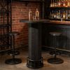 Tavern set, one bar table with two bar stools, cocktail table, bar table with chairs, coffee table and chairs