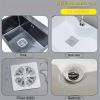 48pcs Disposable Shower Drain Hair Collectors, Bathroom Tub and Sink Drain Strainer Covers, Floor Strainer Stickers, Bathroom Accessories
