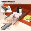 VEVOR 11"Wx21"Dx2.5"H Pull Out Cabinet Organizer, Heavy Duty Slide Out Pantry Shelves, Steel Roll Out Drawers