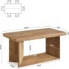 Living room dining table, kitchen dining table, farmhouse style dining table, rectangular dining table
