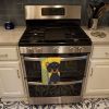 Summer Sunflowers Black and Tan Dachshund Kitchen Towel Dish Cloths Guest Hand Towel Decorative Bathroom Towel for Face,Tea, Dishcloth