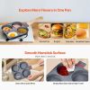 Breakfast Omelette Skillet with Lid for Pancakes/Hamburgers/Sandwiches