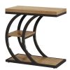 Tea table, sofa table, coffee table, side table with storage rack