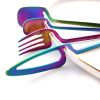 Desserts Soup Coffee Use 16pcs Table Decor Cutlery Sets