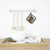 Dachshund Luau Pair of Pot Holders Kitchen Heat Resistant Pot Holders Sets Oven Hot Pads for Cooking Baking BBQ, 7 1/2 x 7 1/2