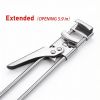 Ergonomic Adjustable Stainless Steel Jar & Can Opener - Effortless Grip for Seniors & Arthritis, Multifunctional Bottle Opener Fits Most Lids, Heavy D